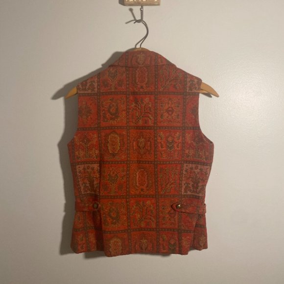 The Territory Ahead Red Zip up Vest - Size 4 - Picture 3 of 12